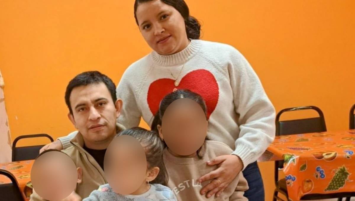 Ruperto Vicens Márquez y su familia