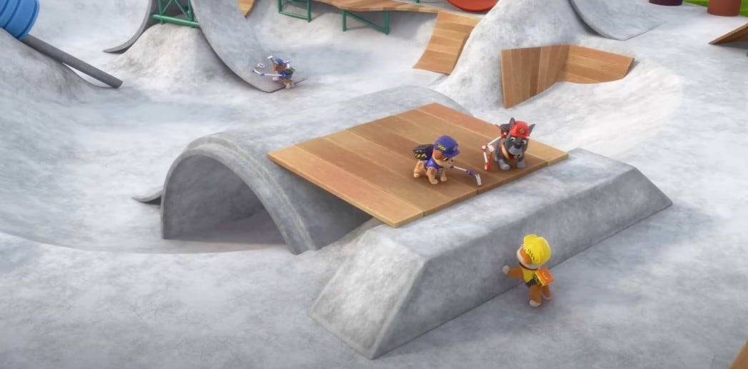 Rubble y su equipo de construcción de Paw Patrol