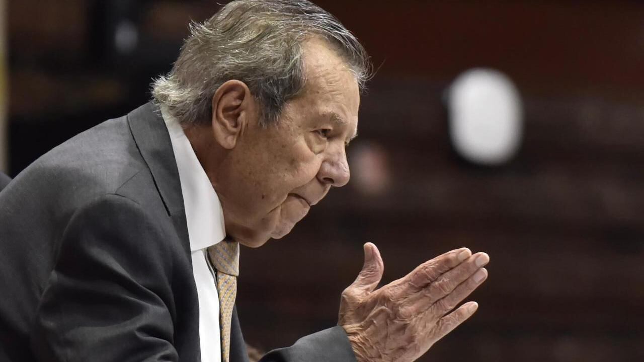 Presidente de la Cámara de Diputados, Porfirio Muñoz Ledo.