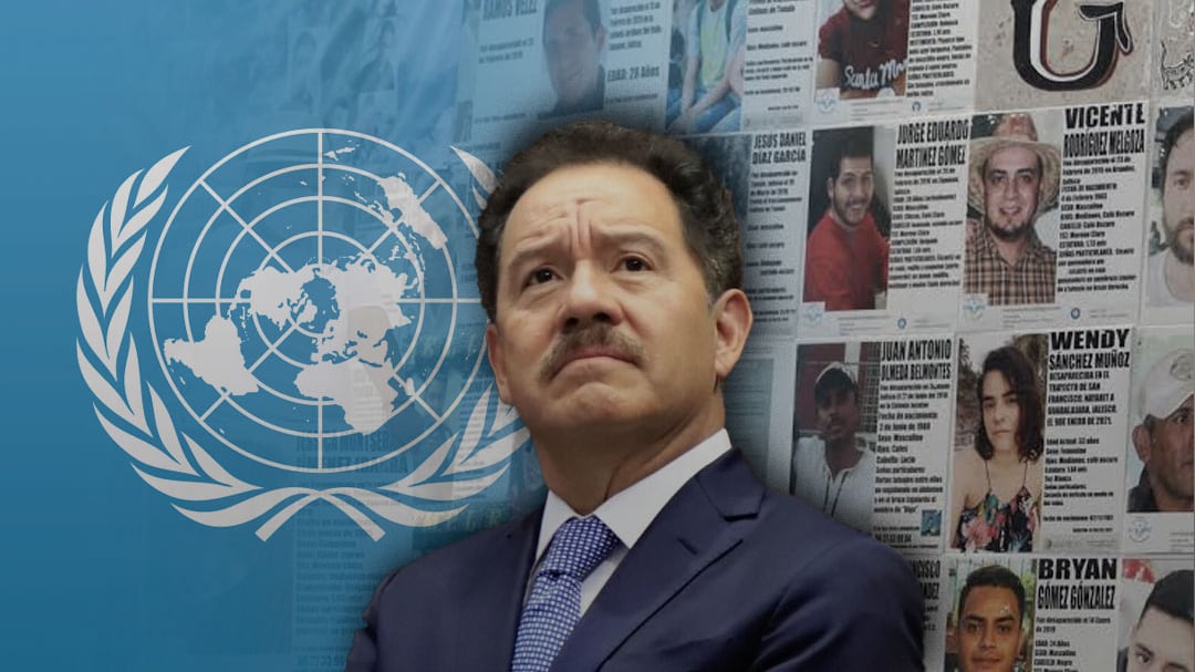 Ignacio Mier cuestiona informe de la ONU sobre desaparecidos en México
