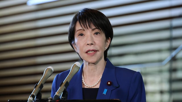 Sanae Takaichi, primera ministra de Japón
