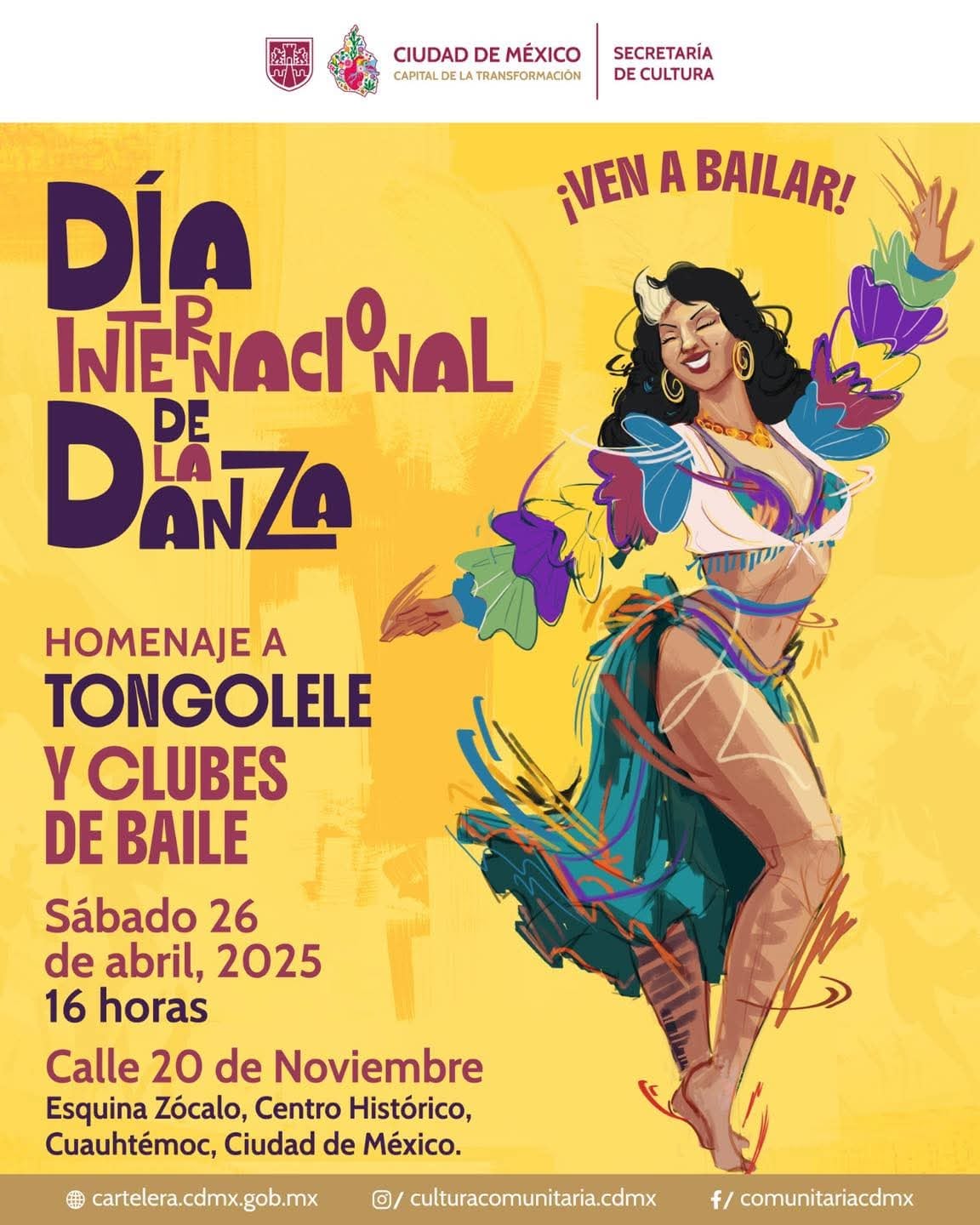 Homenaje Tongolele CDMX