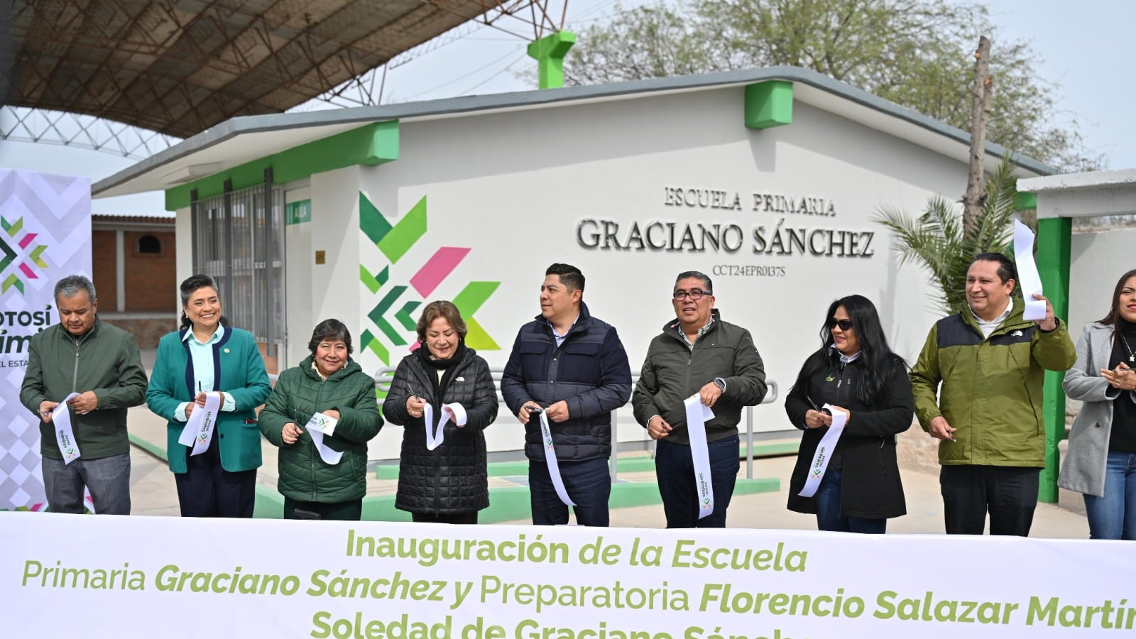 Ricardo Gallardo anuncia inversión de más de 600 millones de pesos en 120 escuelas durante el 2026