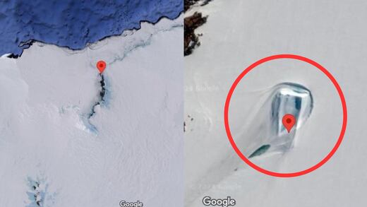 Google Maps descubre supuesta “puerta” en la Antártida: Esto sabemos del misterio