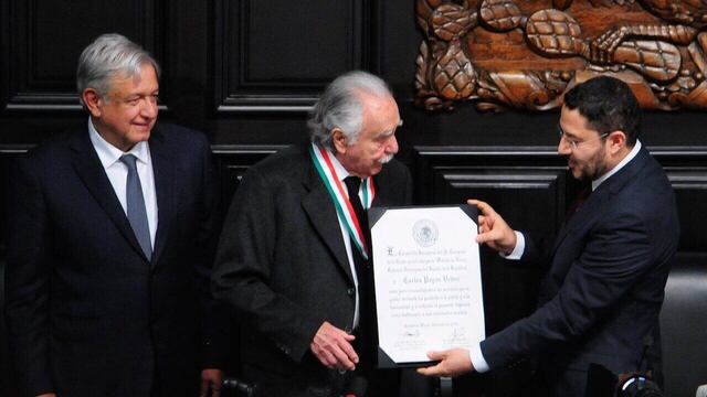 Entrega de la Medalla Belisario Domínguez 2018.