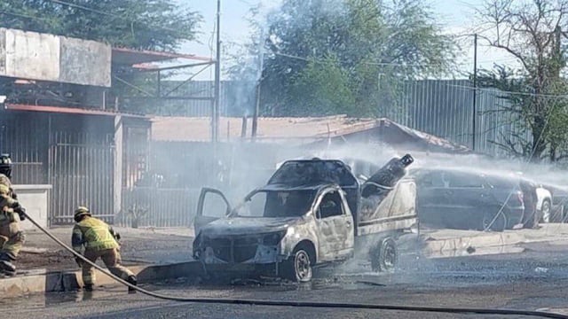 Explota pipa de gas de la empresa Silza en Mexicali