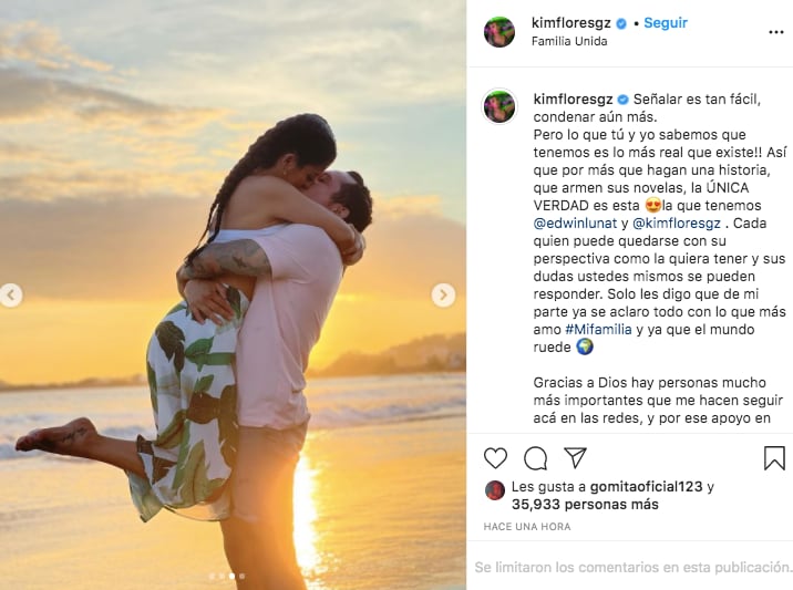 Kimberly Flores y Edwin Luna luchan por salvar su matrimonio