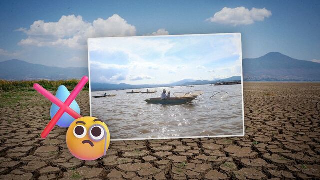 La sequía en el Lago de Pátzcuaro
