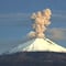 Volcán Popocatépetl presenta actividad
