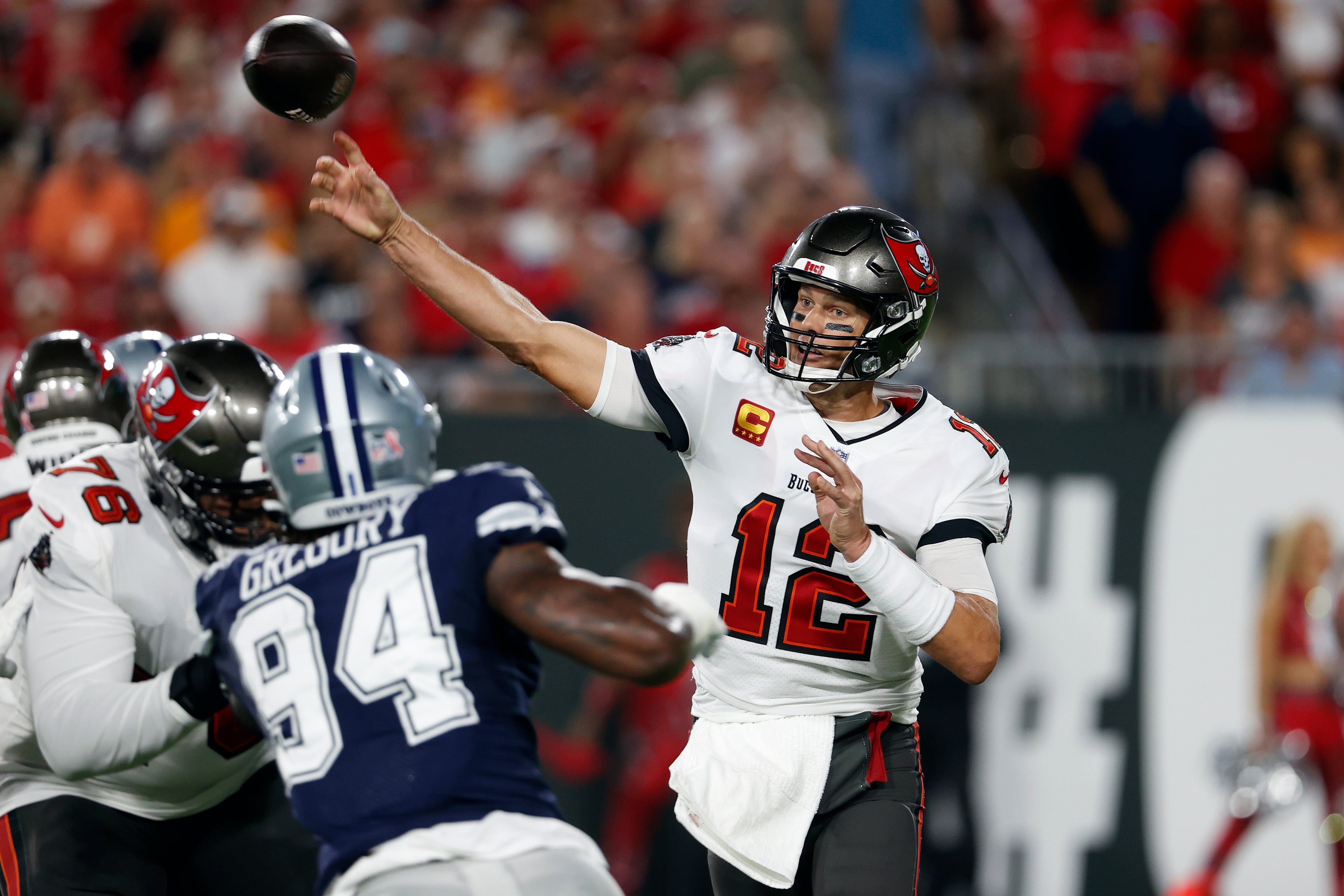 Tom Brady consiguió su primer TD de la nueva temporada de la NFL