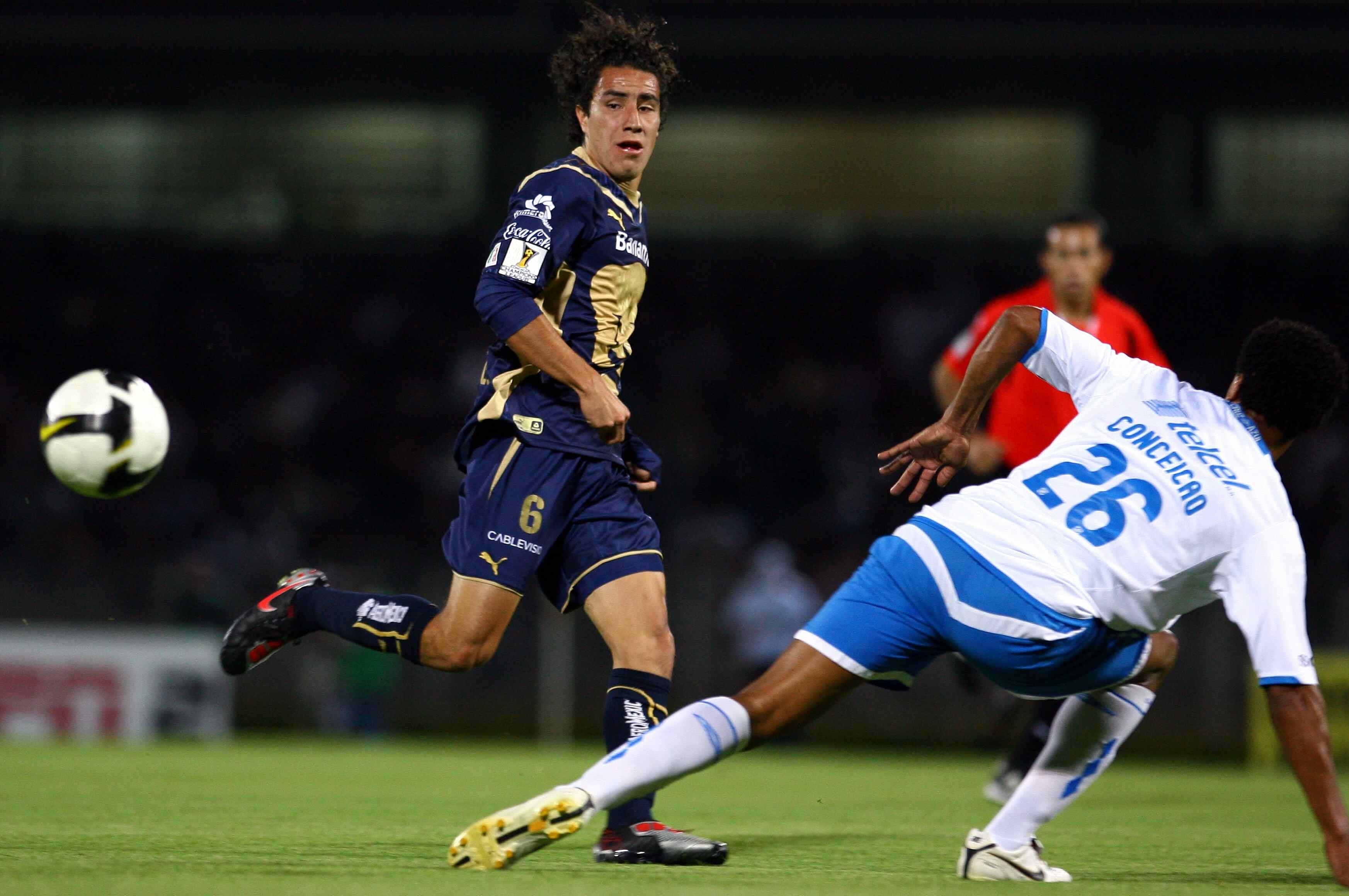Efraín Juárez, en su paso por Pumas.