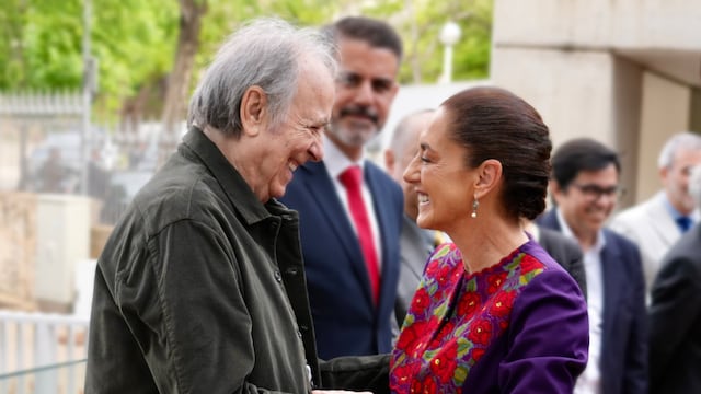 Claudia Sheinbuam y Joan Manuel Cerrat en España