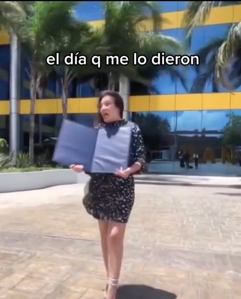 El viento le arrebató el título universitario