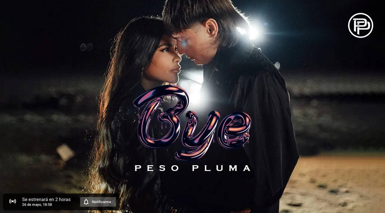 Hoy sale el vídeo oficial de la canción “Bye” de Peso Pluma y Dania Méndez