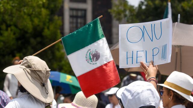 Marcha contra las elecciones Poder Judicial 2025