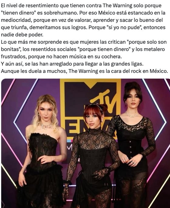 Usuarios de Twitter discuten sobre The Warning.