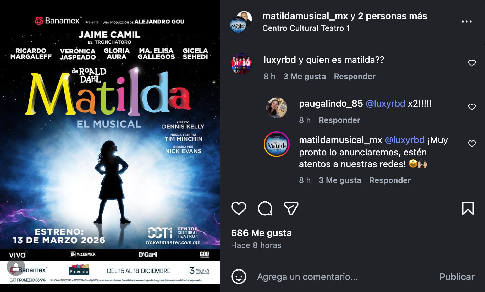 Matilda El Musical