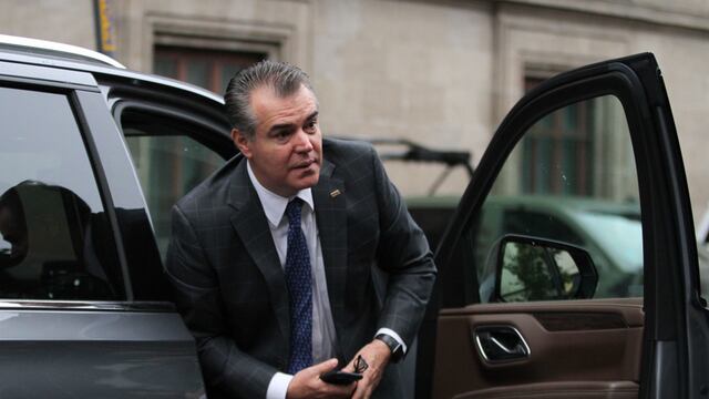 Francisco Cervantes, del CCE, en la cena de empresarios con AMLO