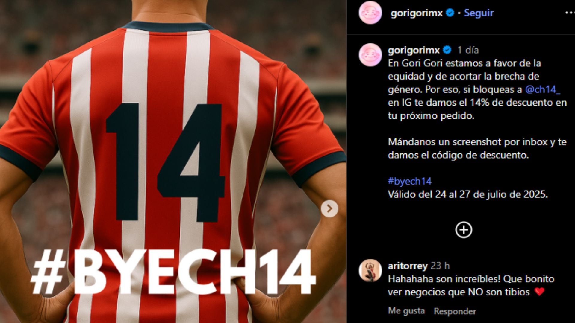 Restaurante ofrece descuento por bloquear a Chicharito.