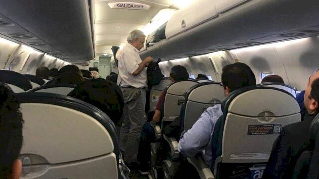 AMLO en aviones comerciales, nunca en jets exclusivos para su uso