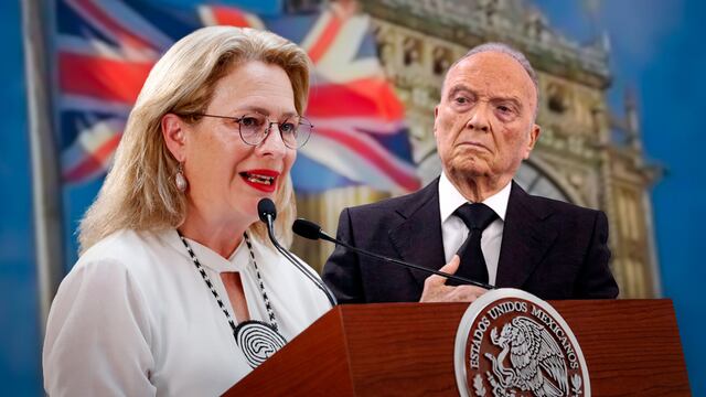 Gertz Manero llega a la embajada británica tras polémica con González-Blanco