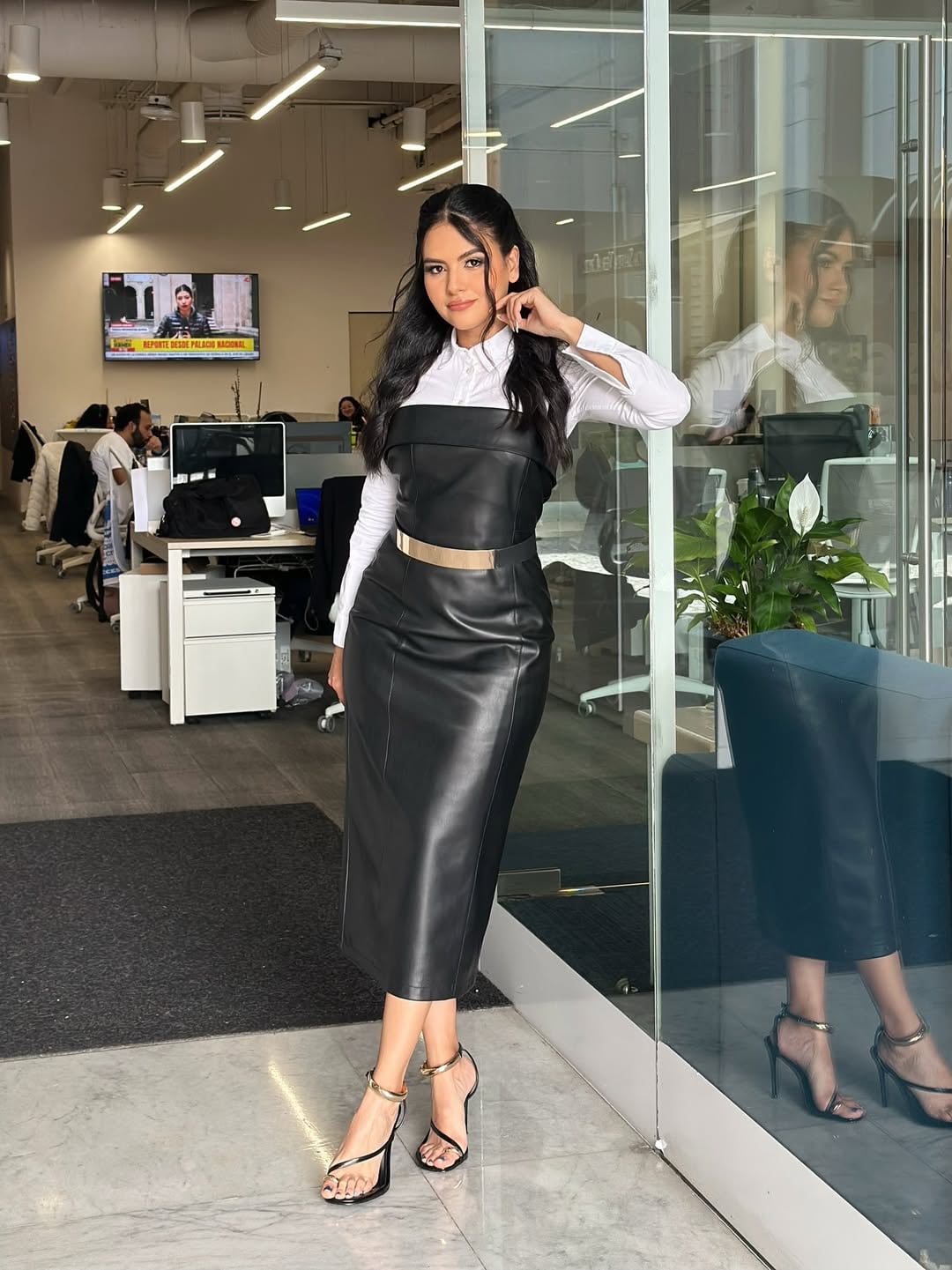 ¿Quién es Kariana Colmenero? Reportera de Tv Azteca que persiguió a un policía