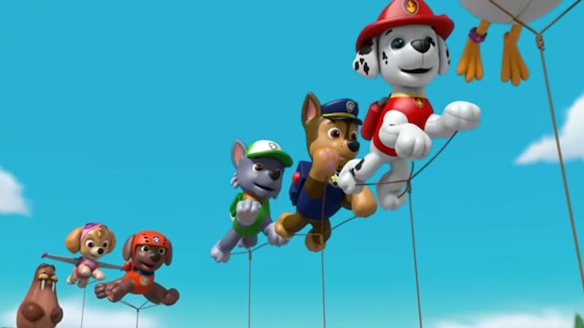 Paw Patrol por el Día del Globo Aerostático