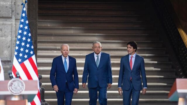 Joe Biden, AMLO, Justin Trudeau