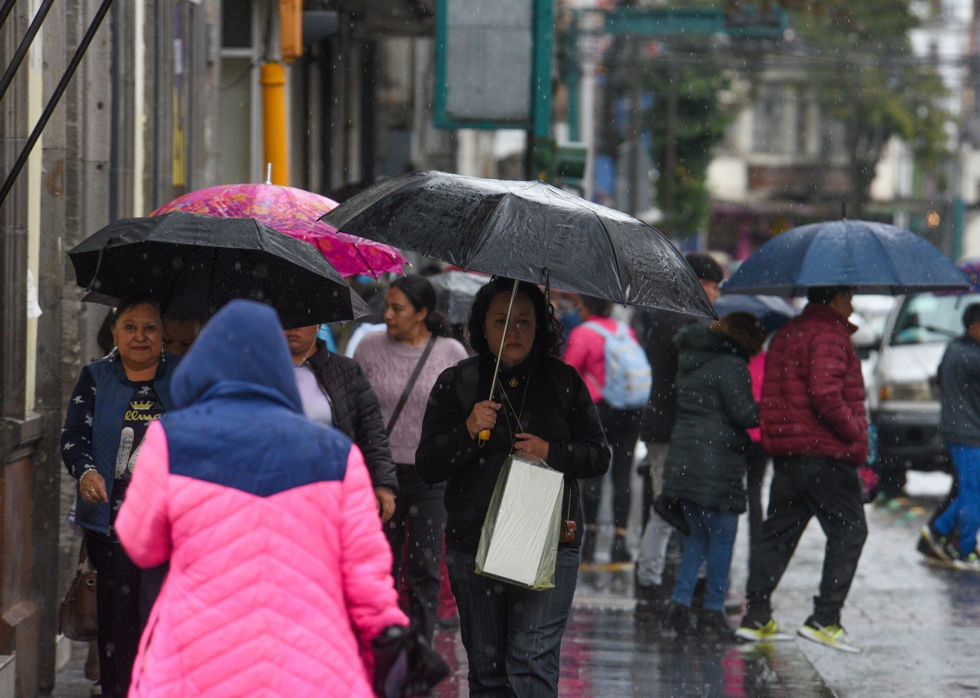 Lluvias fuertes en México este 5 de octubre por Frente Amplio