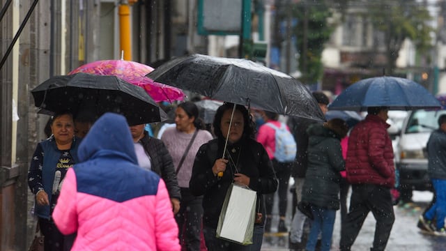 Lluvias fuertes en México este 5 de octubre por Frente Amplio