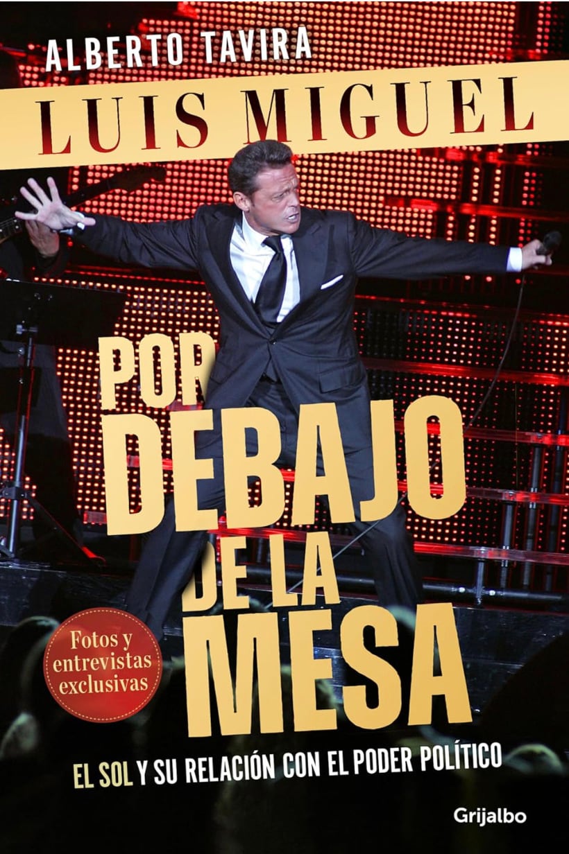 Libro de Luis Miguel en Amazon: ‘Por debajo de la mesa. El sol y su relación con el poder político’