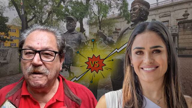 Paco Ignacio Taibo II estalló contra Alessandra Rojo De la Vega por el retiro del monumento a Fidel Castro y Ernesto "Che" Guevara en la alcaldía Cuauhtémoc