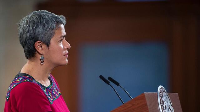 Karla Quintana, titular de la Comisión Nacional de Búsqueda (CNB)