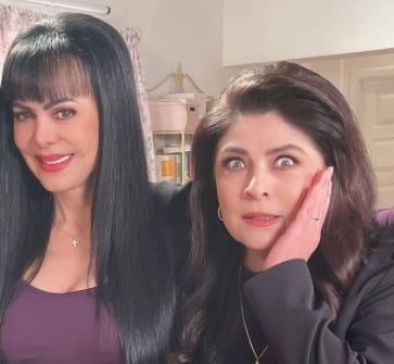 Maribel Guardia, Victoria Ruffo y África Zabala