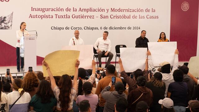 Chiapanecos lanzan fuerte reclamo a Claudia Sheinbaum