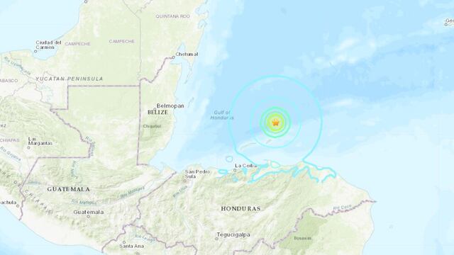 Sismo en Honduras