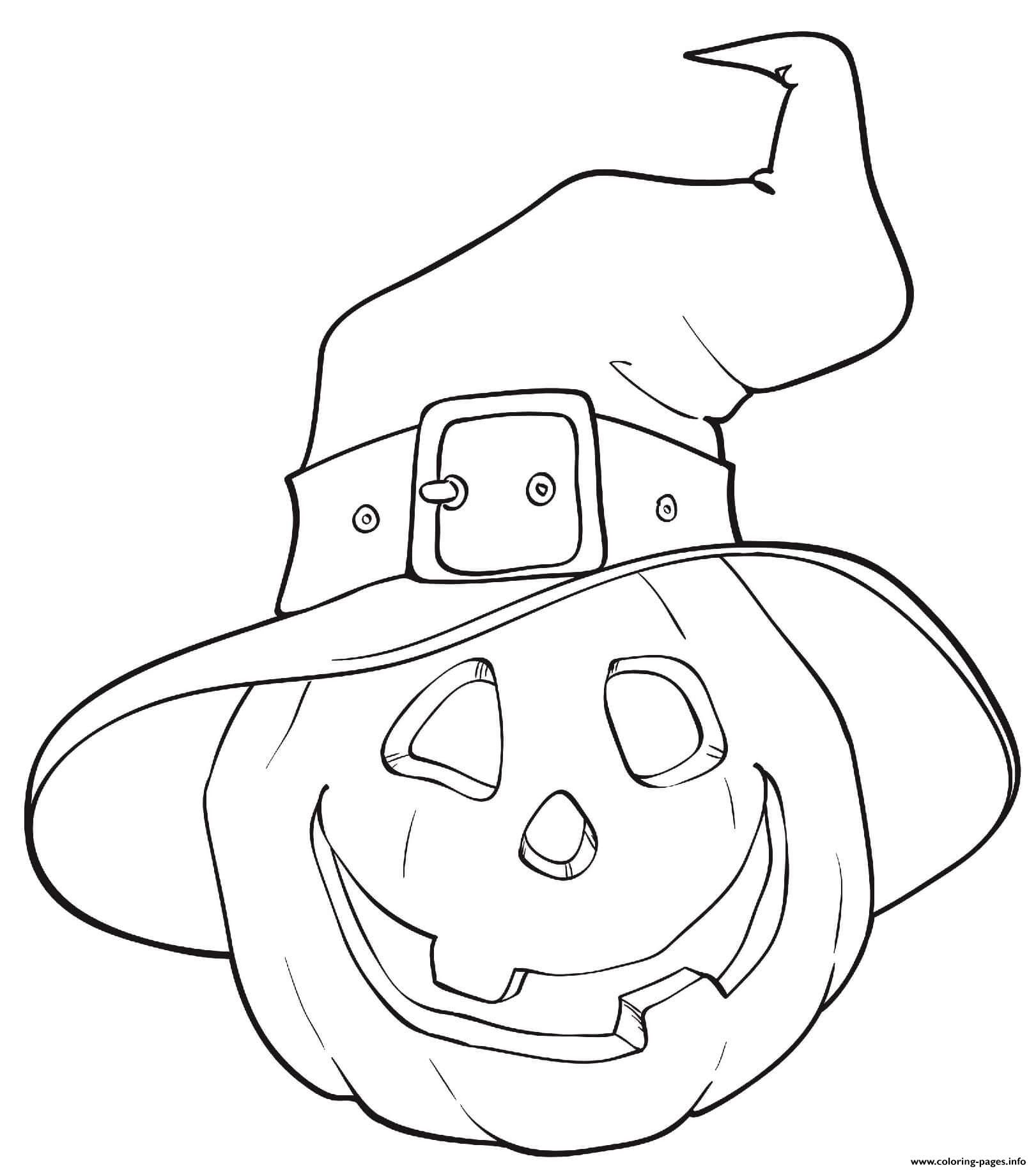 Dibujo de calabaza de Halloween