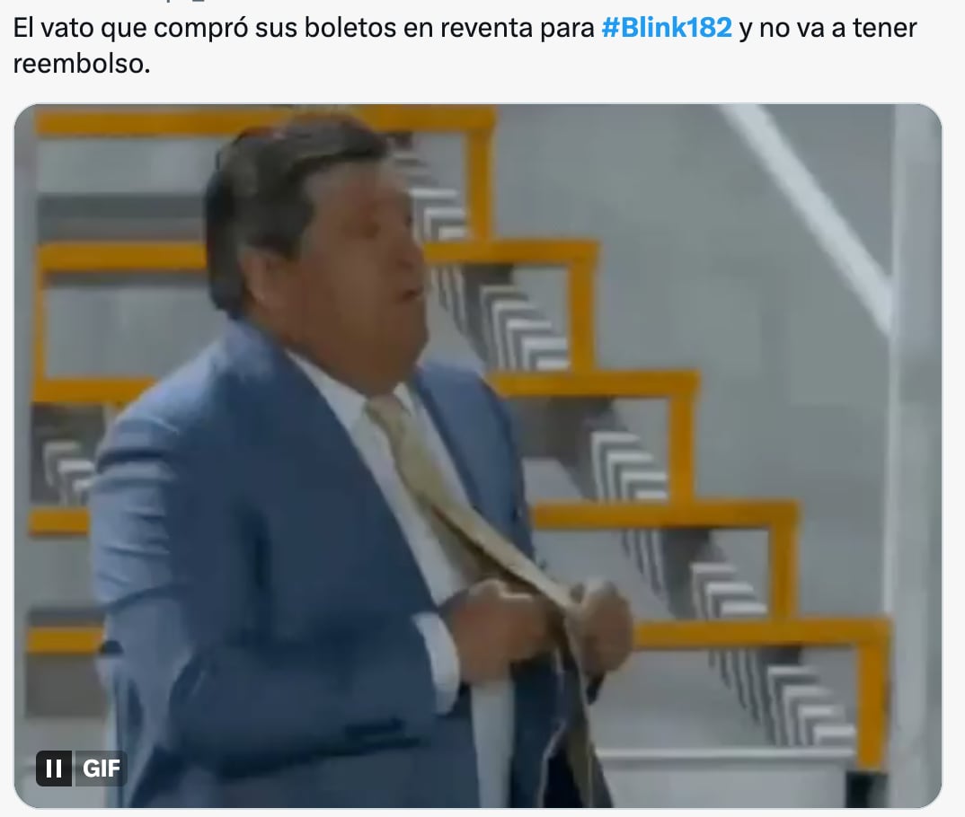 Memes de la cancelación de los conciertos de Blink 182