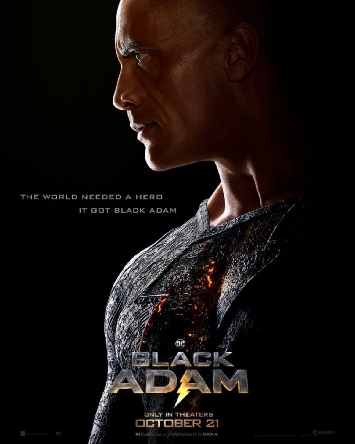 Dwayne 'The Rock' Johnson como 'Black Adam'