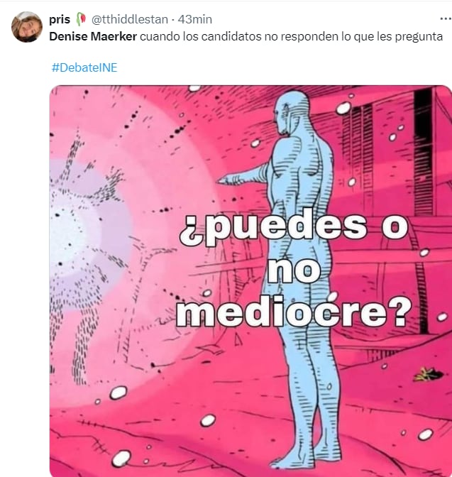 Denise Maerker protagoniza los memes del primer debate presidencial