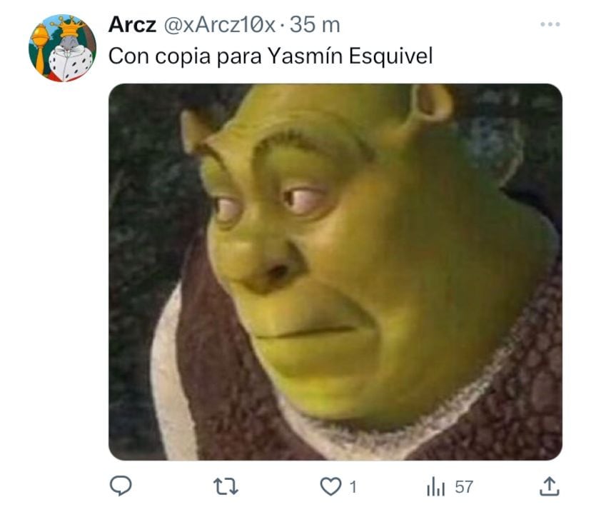 Memes por plagio de Yasmín Esquivel