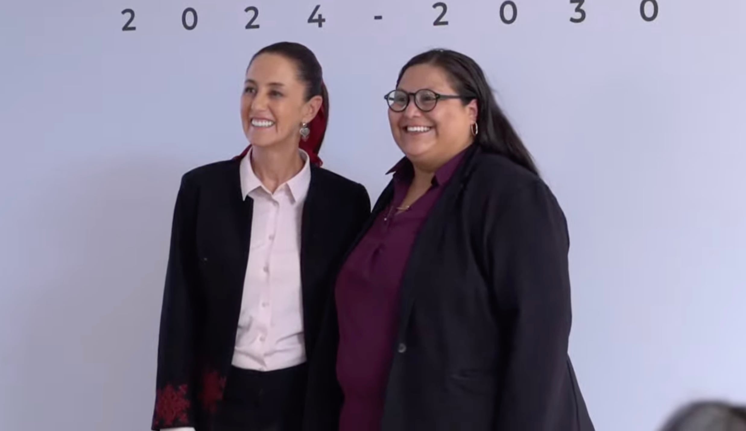 Claudia Sheinbaum y Citlalli Hernández