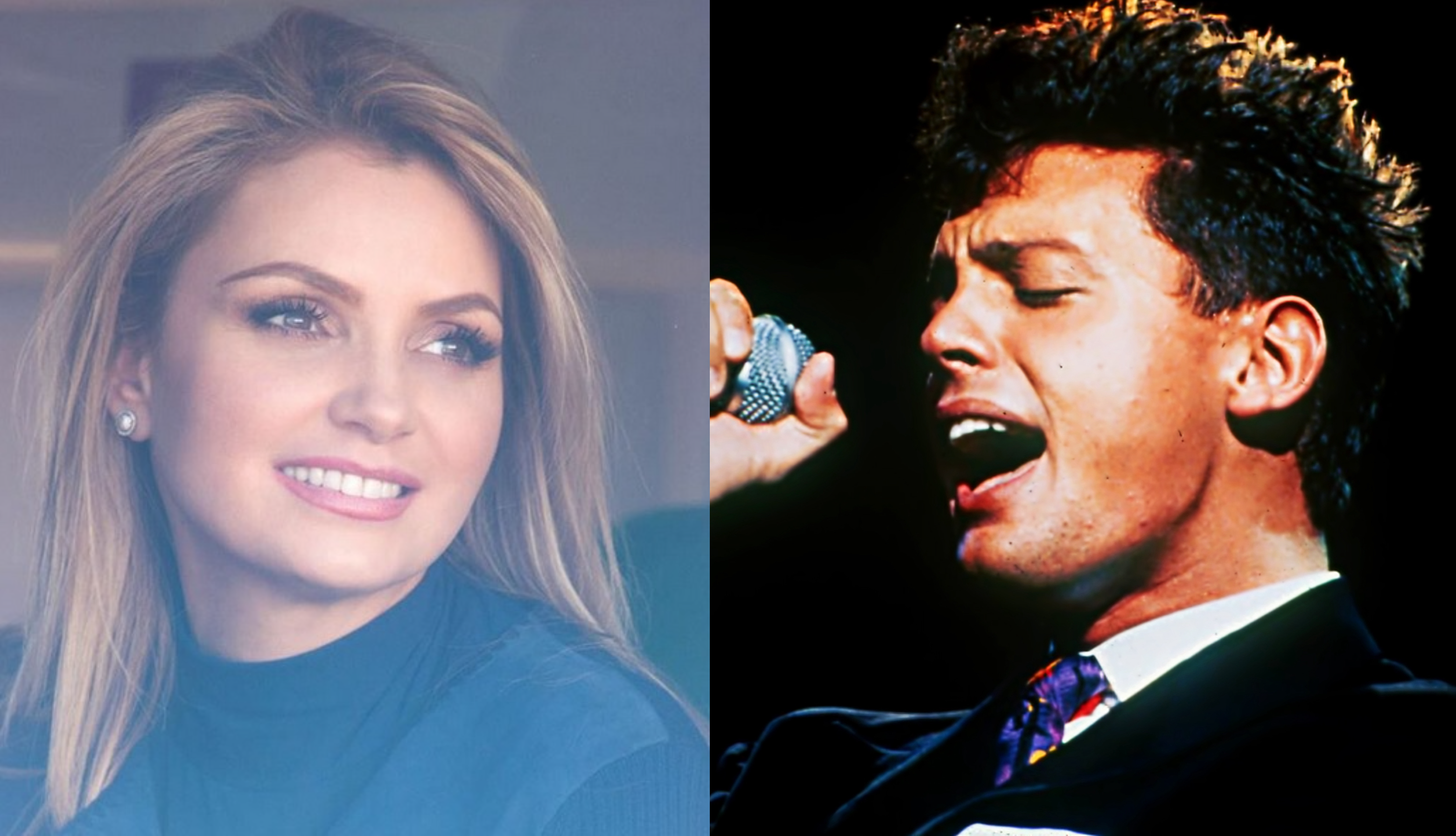 Angélica Rivera y Luis Miguel