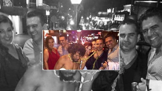 Empresario y director de Universidad Xochicalco humillan a indigente (FOTO)