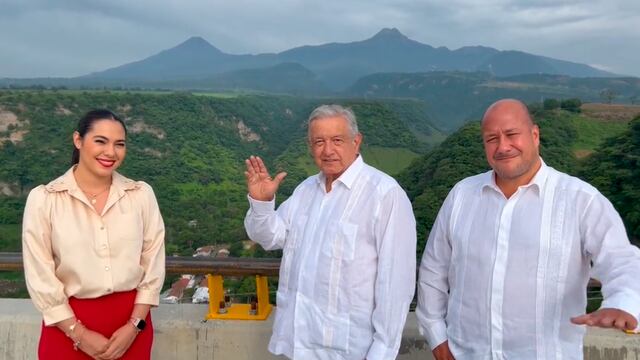 AMLO anuncia autopista Jalisco - Colima para diciembre /captura de pantalla