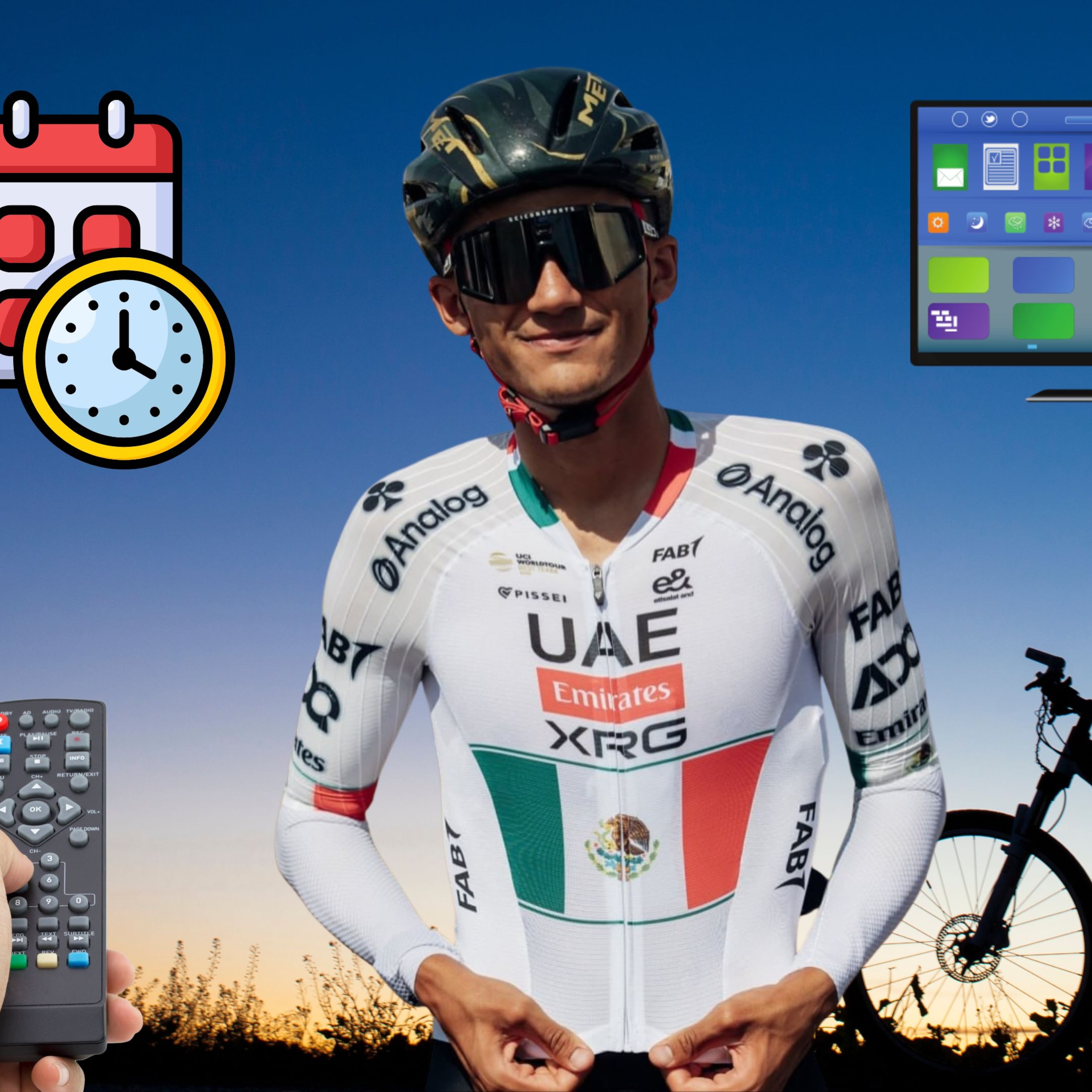 Isaac del Toro: ¿Cuándo y dónde ver la contrarreloj del Mundial de Ciclismo de Ruta 2026?