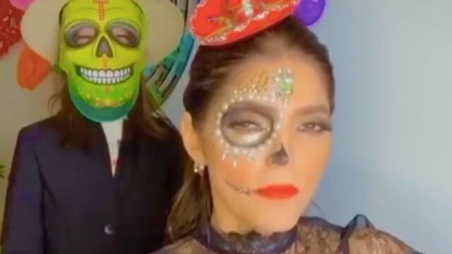 Ana Bárbara y su hijo