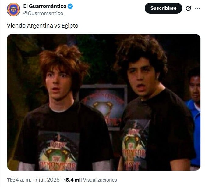 Memes victoria de Argentina sobre Egipto FIFA