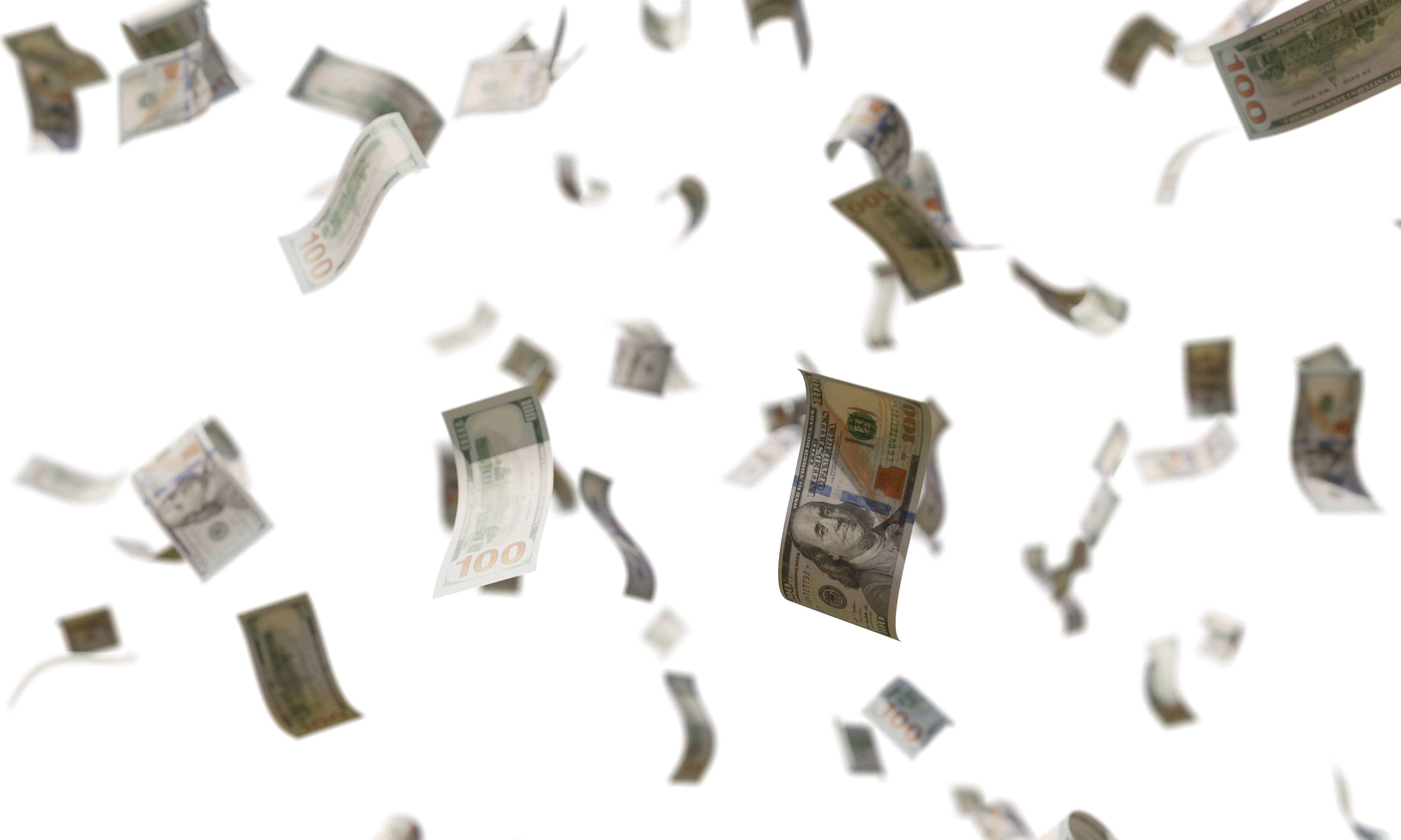 Dinero que cae