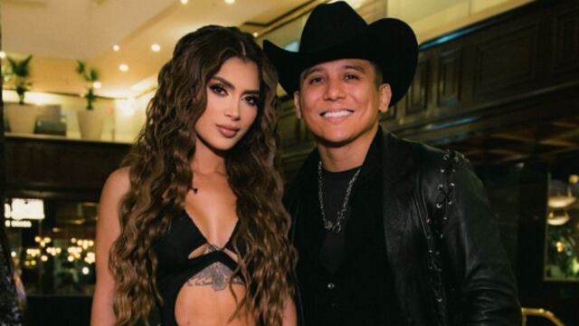 Kimberly Flores y Edwin Luna